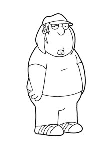 Family Guy coloring page 12 - Free printable