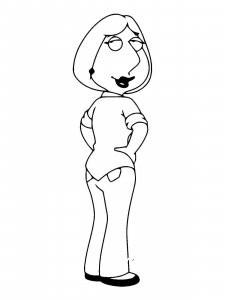 Family Guy coloring page 14 - Free printable