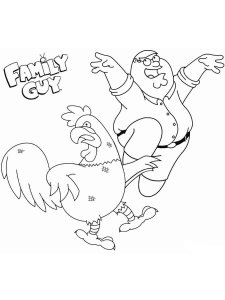 Family Guy coloring page 17 - Free printable