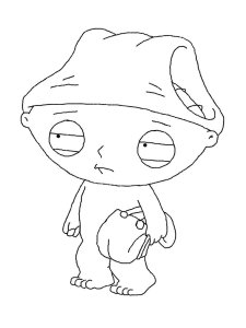 Family Guy coloring page 18 - Free printable