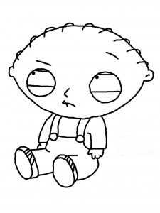 Family Guy coloring page 23 - Free printable