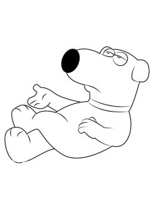 Family Guy coloring page 27 - Free printable