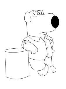 Family Guy coloring page 28 - Free printable
