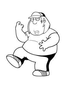 Family Guy coloring page 29 - Free printable