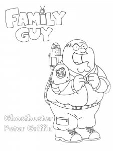 Family Guy coloring page 32 - Free printable