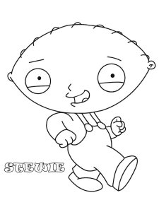 Family Guy coloring page 37 - Free printable