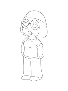 Family Guy coloring page 38 - Free printable