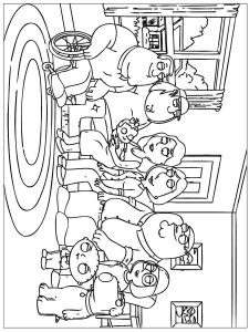 Family Guy coloring page 39 - Free printable