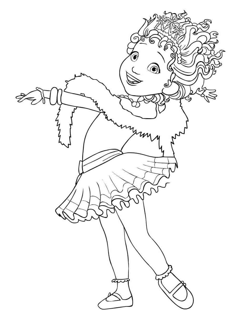 Fancy Nancy coloring pages. Free printable Fancy Nancy coloring pages