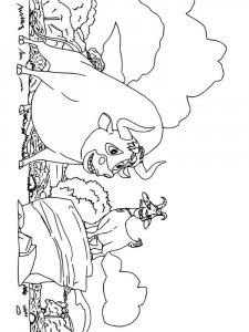 Ferdinand coloring page 5 - Free printable