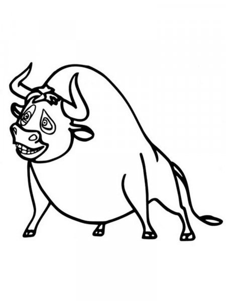 Ferdinand coloring pages