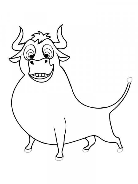 Ferdinand coloring pages