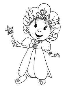 Fifi and the Flowertots coloring page 1 - Free printable
