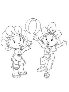Fifi and the Flowertots coloring page 10 - Free printable
