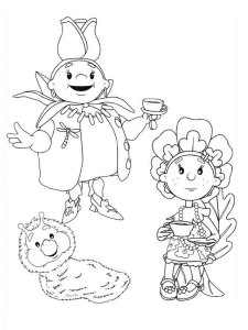 Fifi and the Flowertots coloring page 13 - Free printable
