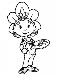 Fifi and the Flowertots coloring page 14 - Free printable