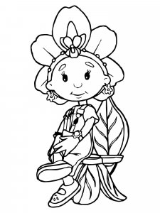 Fifi and the Flowertots coloring page 17 - Free printable