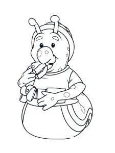 Fifi and the Flowertots coloring page 19 - Free printable