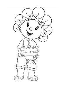 Fifi and the Flowertots coloring page 20 - Free printable