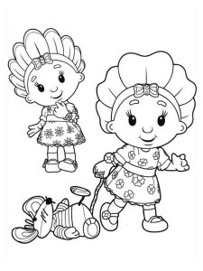Fifi and the Flowertots coloring page 26 - Free printable
