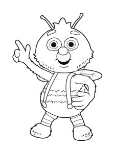 Fifi and the Flowertots coloring page 27 - Free printable