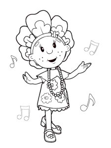 Fifi and the Flowertots coloring page 29 - Free printable