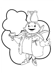 Fifi and the Flowertots coloring page 8 - Free printable