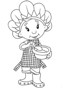 Fifi and the Flowertots coloring page 9 - Free printable
