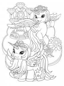 Filly Funtasia coloring page 1 - Free printable