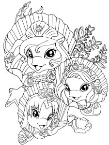 Filly Funtasia coloring page 20 - Free printable