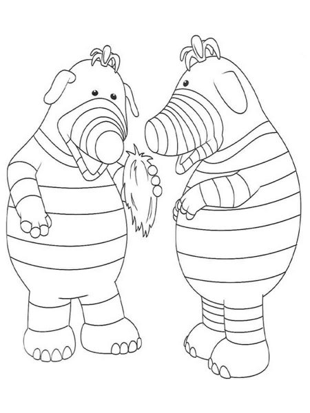 Fimbles coloring pages