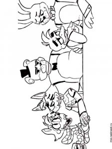 Five Nights at Freddy's coloring page 10 - Free printable