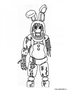 Five Nights at Freddy's coloring page 11 - Free printable