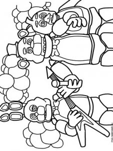 Five Nights at Freddy's coloring page 2 - Free printable