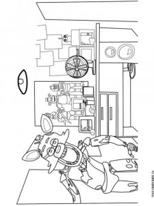 Five Nights at Freddy's coloring page 8 - Free printable