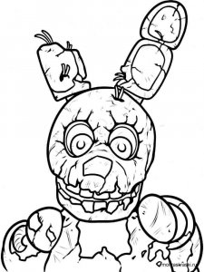 Five Nights at Freddy's coloring page 9 - Free printable