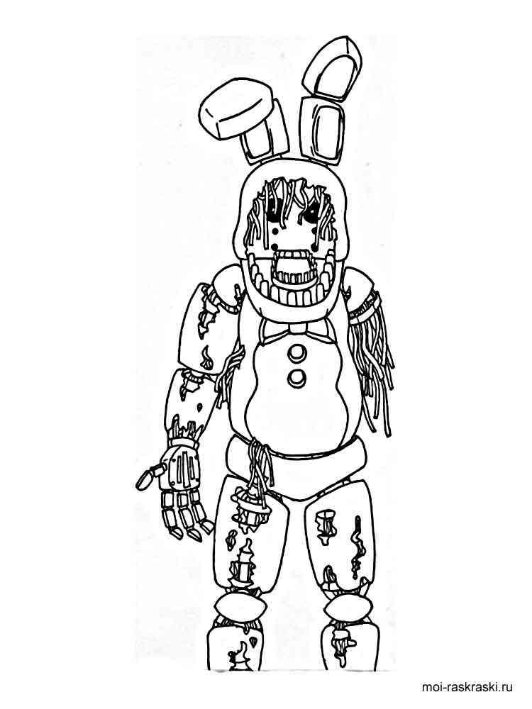 Free Five Nights At Freddy's coloring pages. Download and ...
