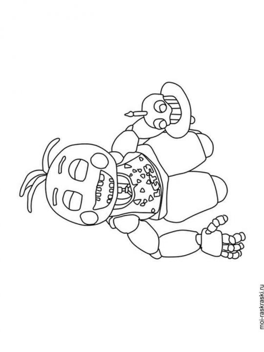 Five Nights At Freddy's coloring pages