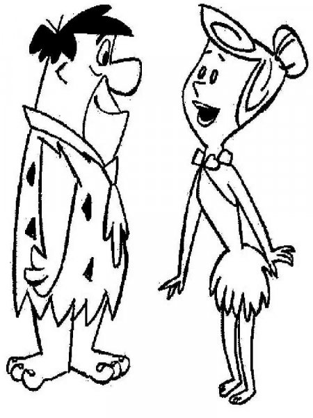 The Flintstones coloring pages