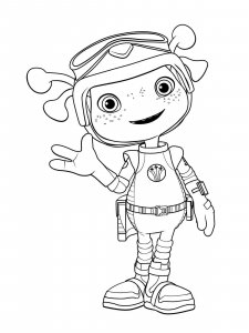 Floogals coloring page 1 - Free printable