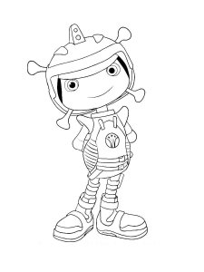 Floogals coloring page 3 - Free printable