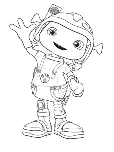 Floogals coloring page 5 - Free printable