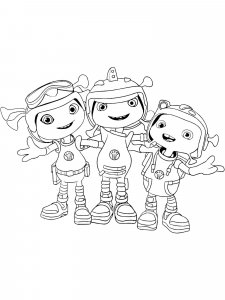 Floogals coloring page 7 - Free printable