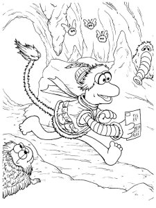 Fraggle Rock coloring page 12 - Free printable