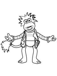 Fraggle Rock coloring page 7 - Free printable