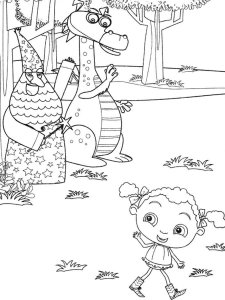 Franny's Feet coloring page 11 - Free printable