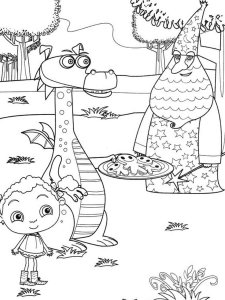 Franny's Feet coloring page 12 - Free printable