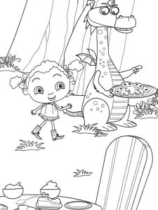 Franny's Feet coloring page 13 - Free printable