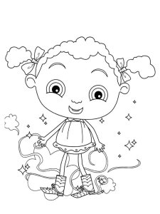 Franny's Feet coloring page 15 - Free printable