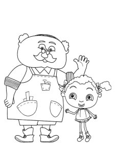 Franny's Feet coloring page 16 - Free printable